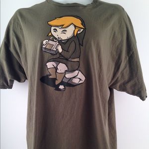 Nintendo Link Ocarina of Time NES Zelda Mens XXL